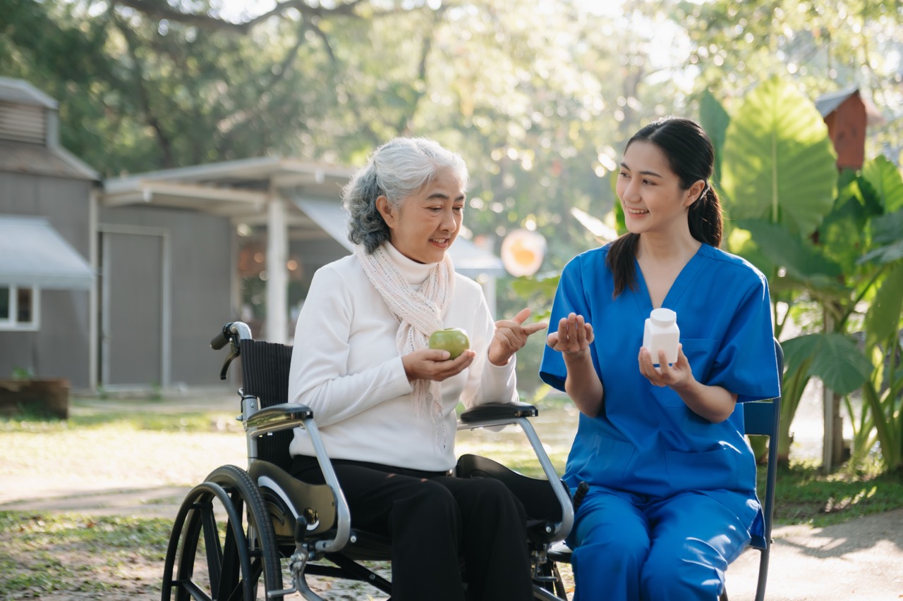 elderly asian senior woman on wheelchair with asia 2026 03 25 07 32 36 utc Large